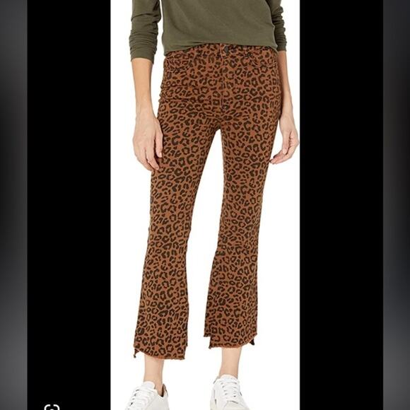 DL1961 Leopard Print Ankle Jeans NWT - Picture 1 of 11